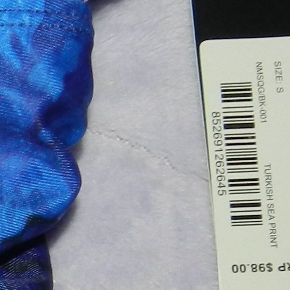 Nicole Miller One Piece Swimsuit Floral Blue Women's Various sizes NEW/NWT - Picture 6 of 10